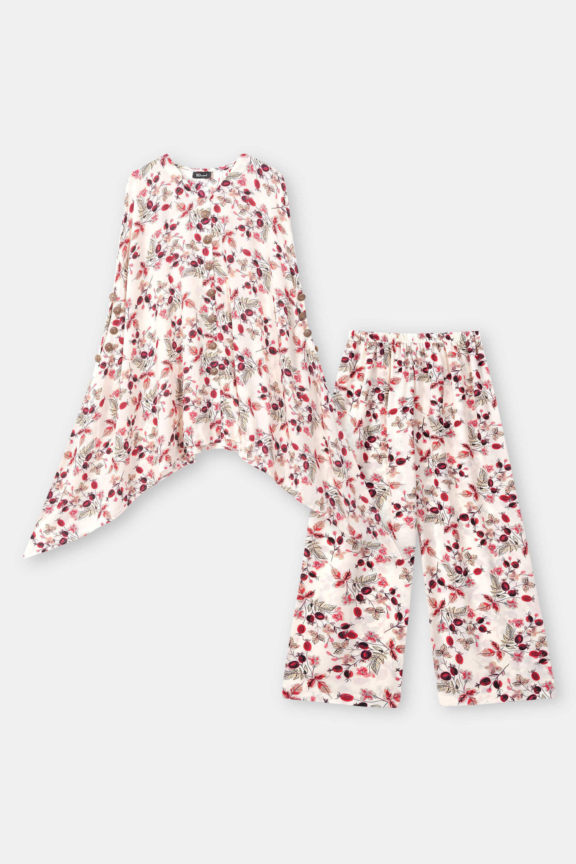 Kaftan Cord Set | Kaftan Palazzo Set | Cherry Chics