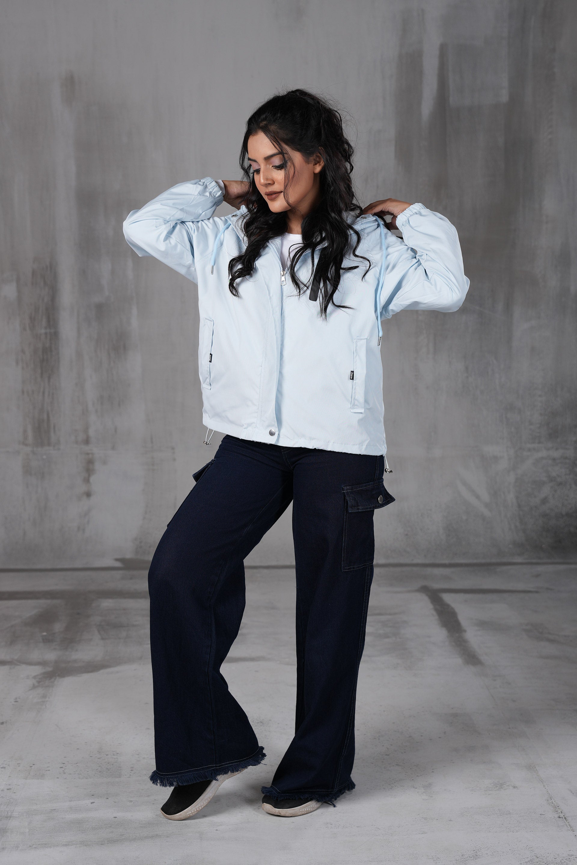 Trending luxe hoodie Jacket