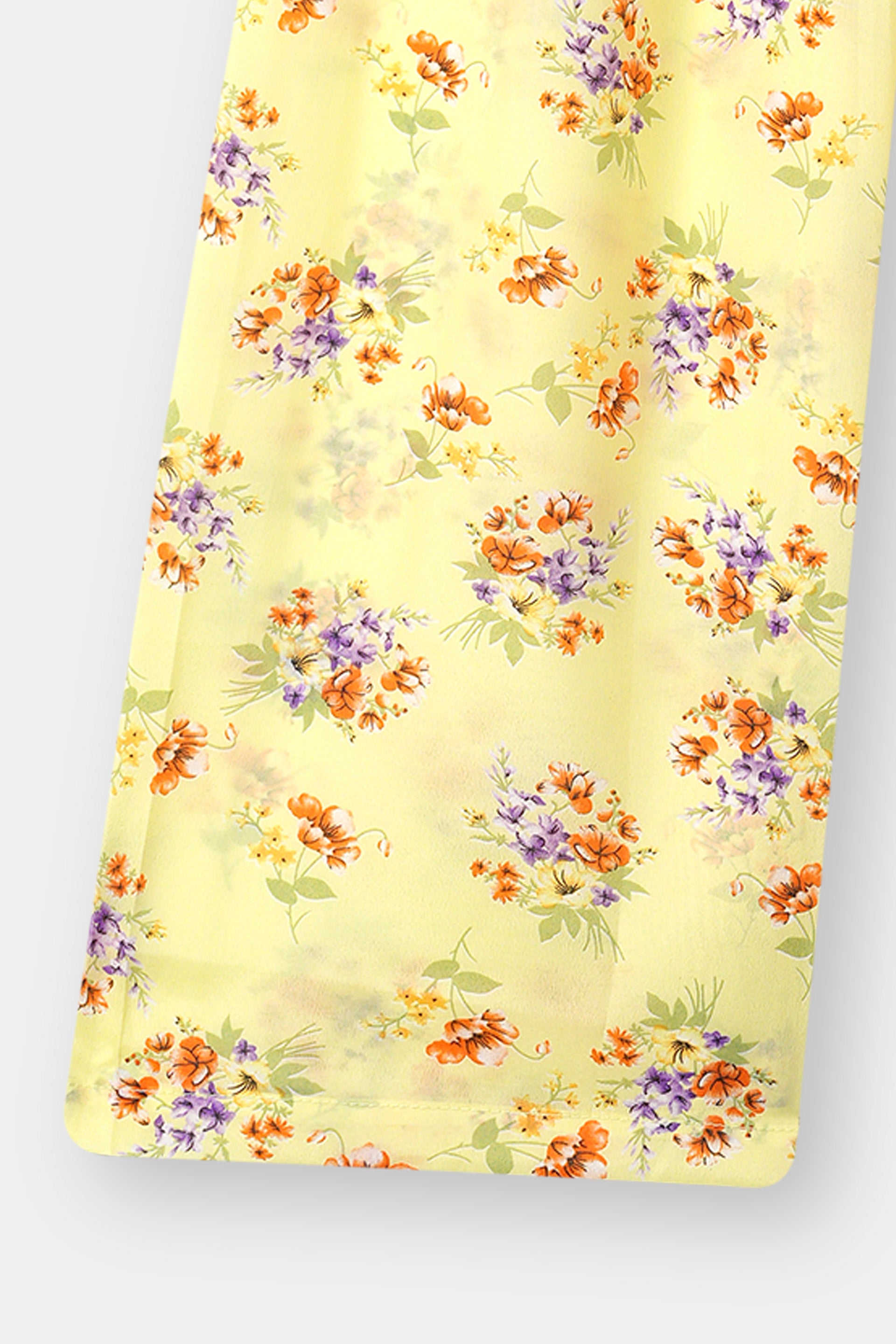 Kaftan Palazzo Set | Floral-Printed Kaftan | Cherry Chics