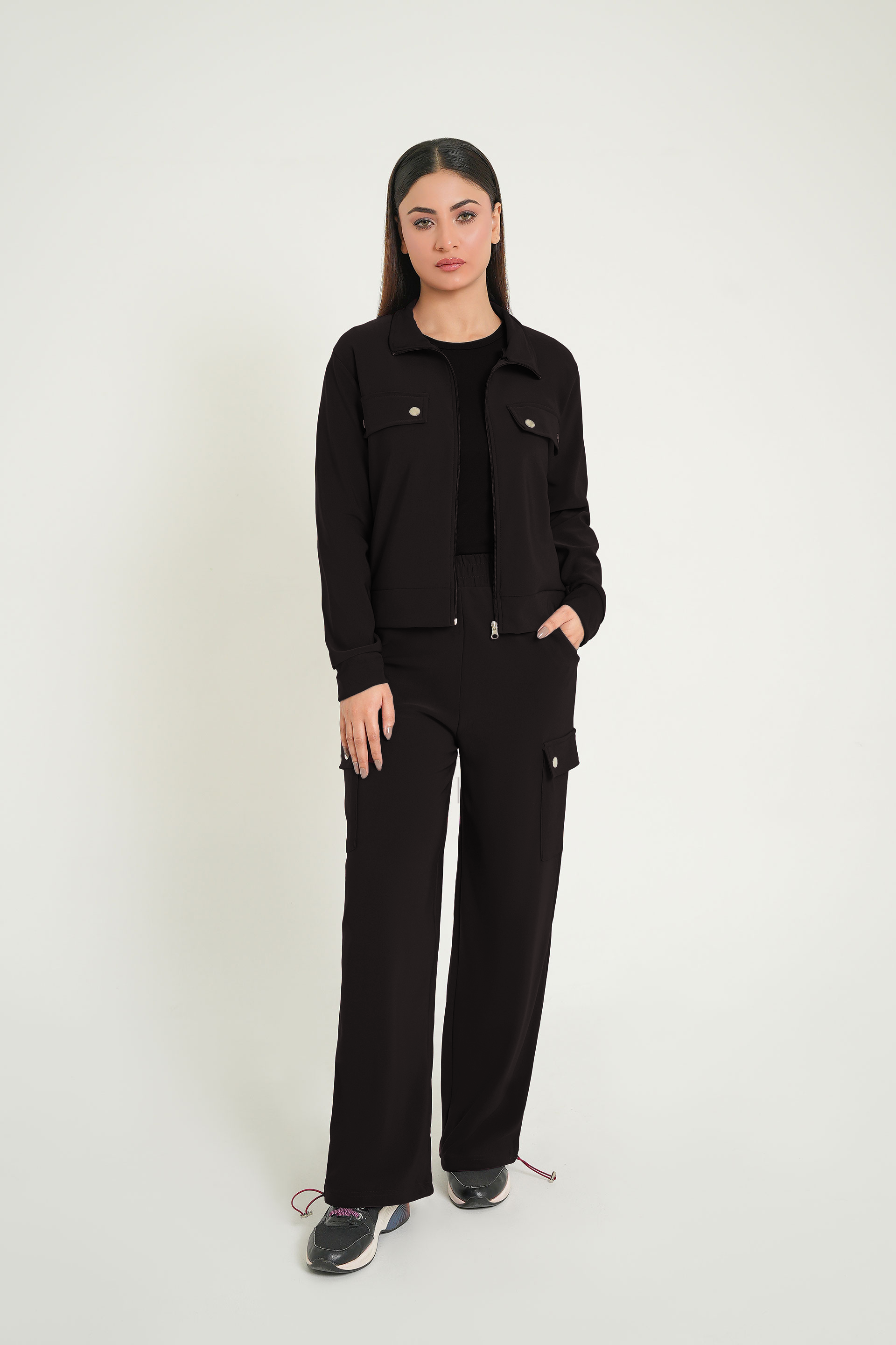 Black Co-ord Set | Women's Co-ord Set | Cherry Chics