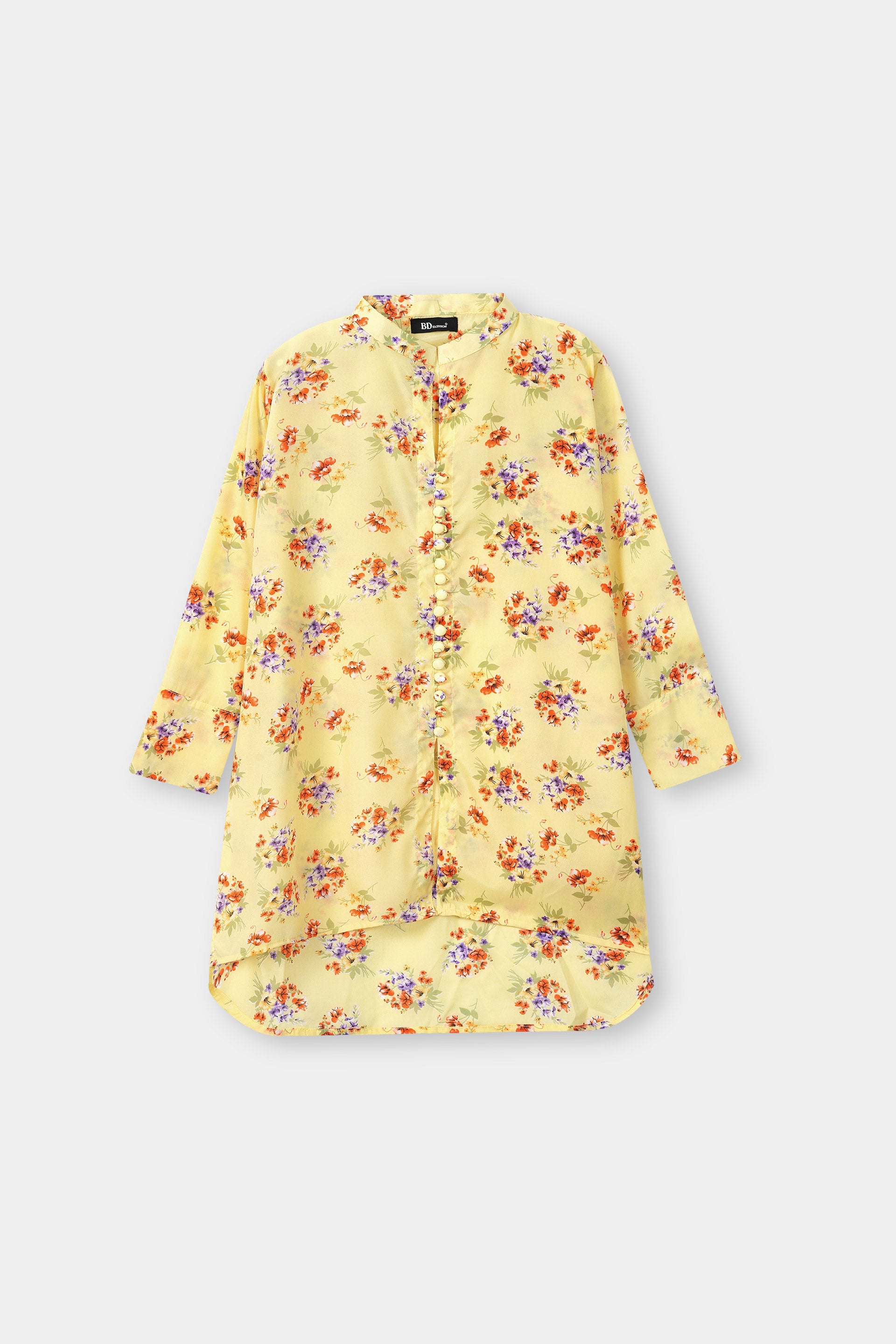 Floral Co-Ord Set | Yellow Co-Ord Set | Cherry Chics