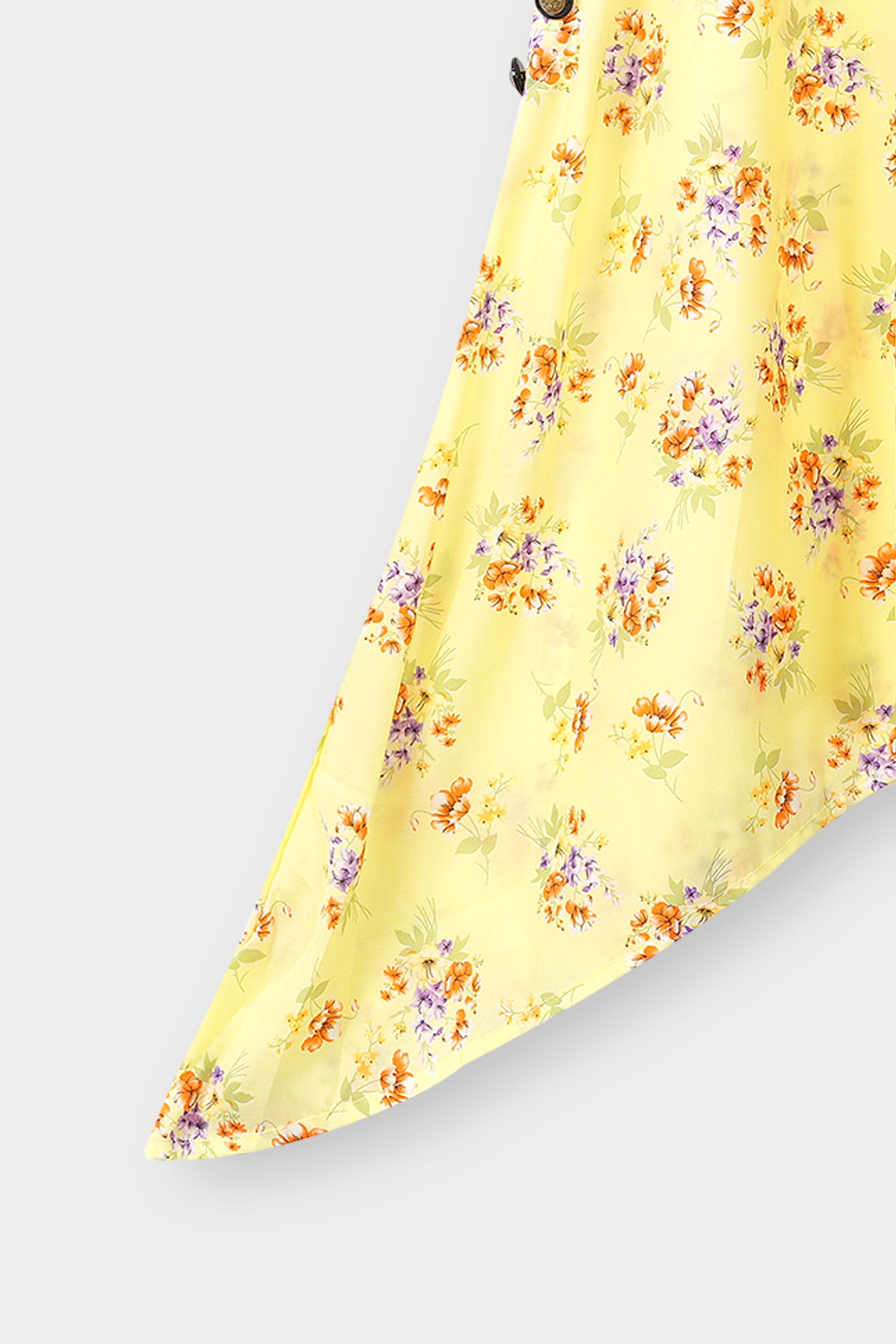 Kaftan Palazzo Set | Floral-Printed Kaftan | Cherry Chics
