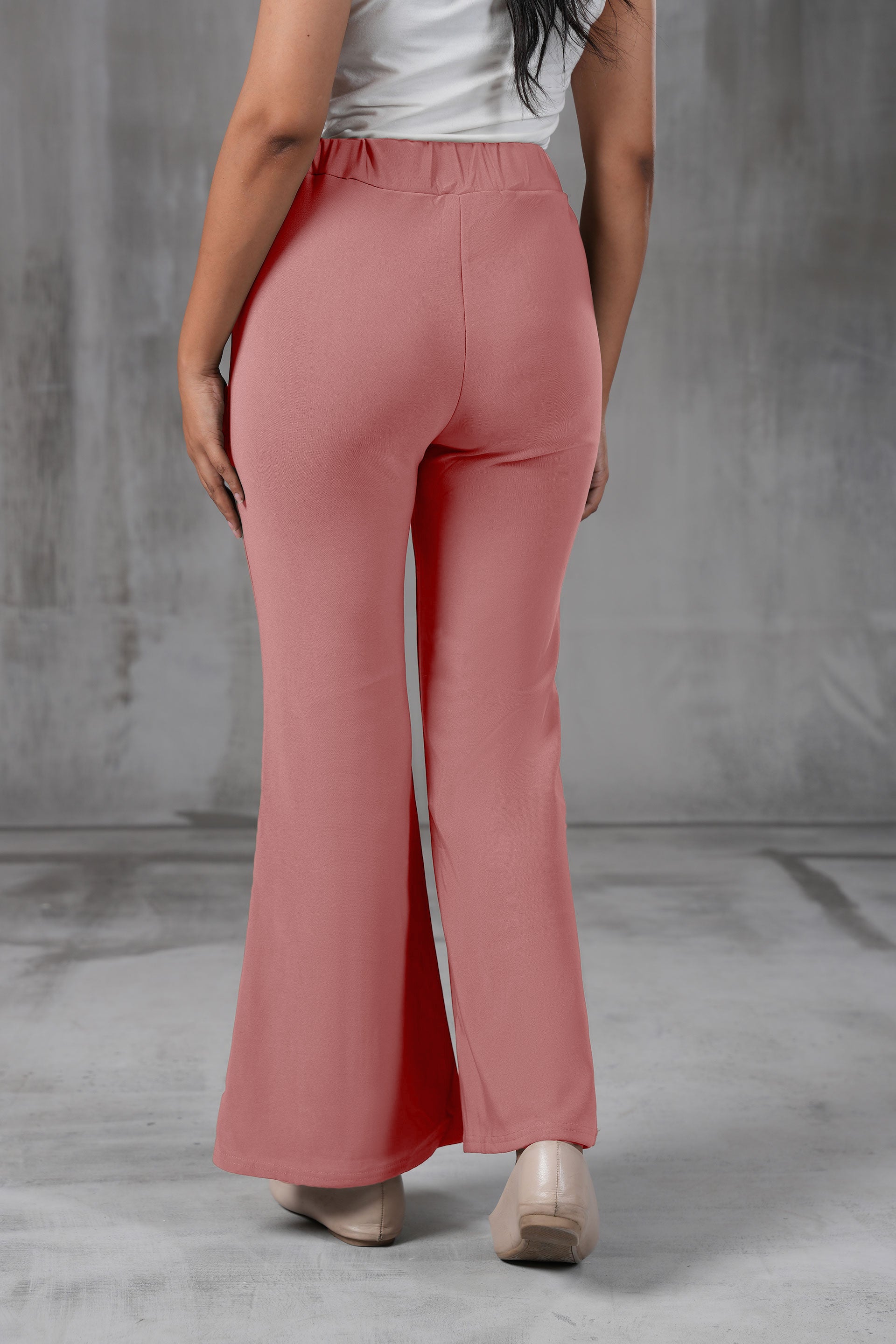 High-Waist Belted Trousers
