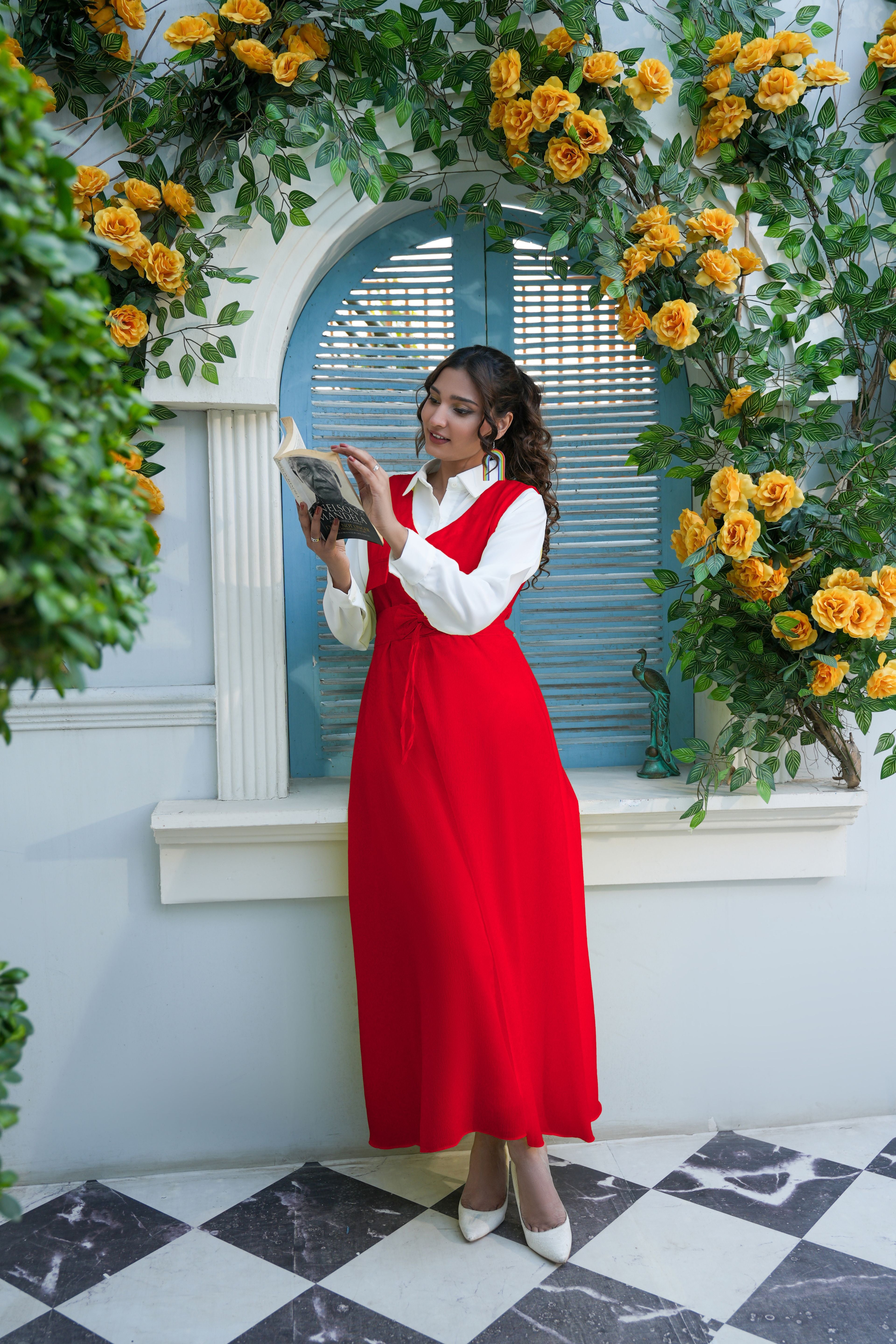 Pinafore Dungaree Overall Dress – Vintage Charm