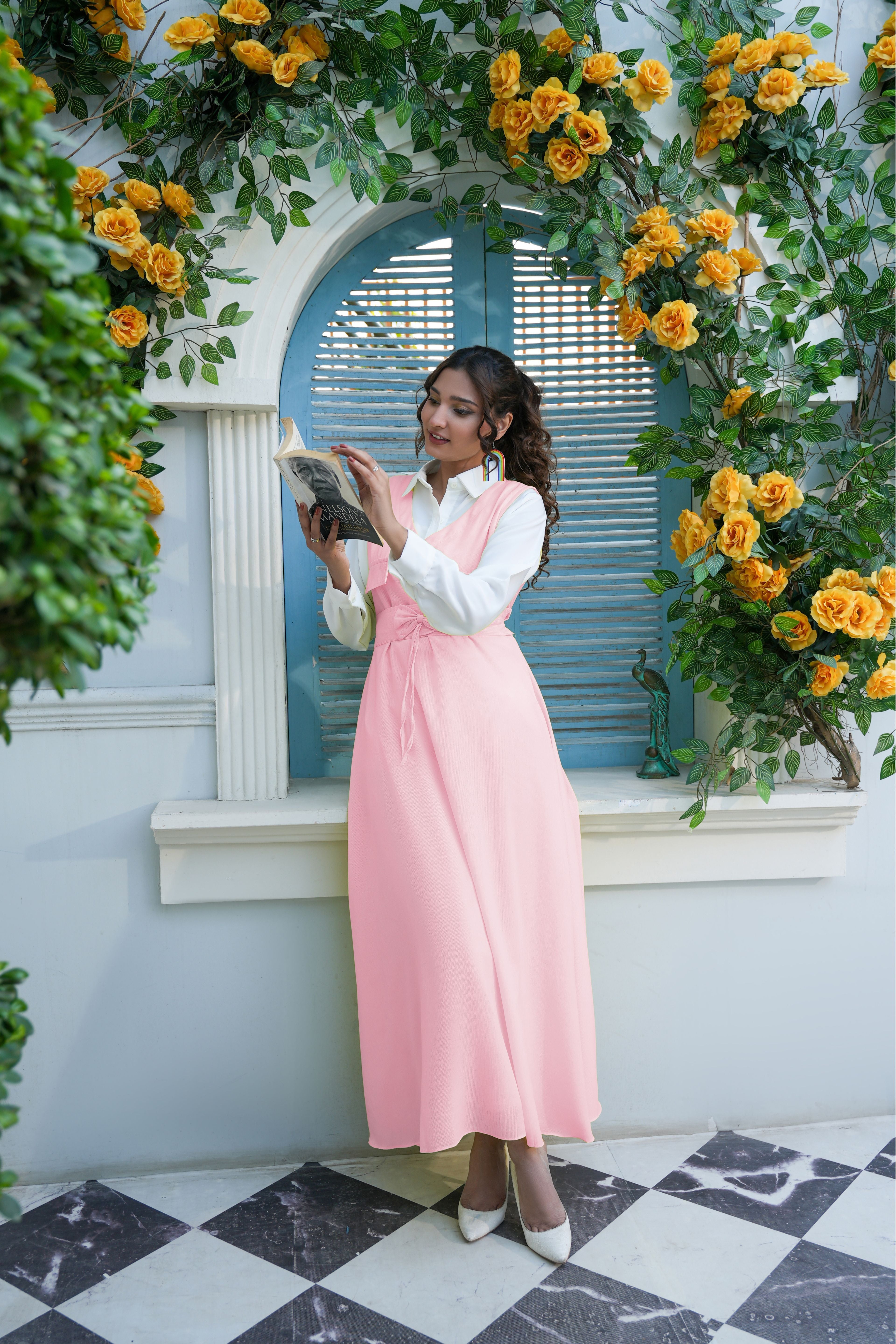 Pinafore Dungaree Overall Dress – Vintage Charm