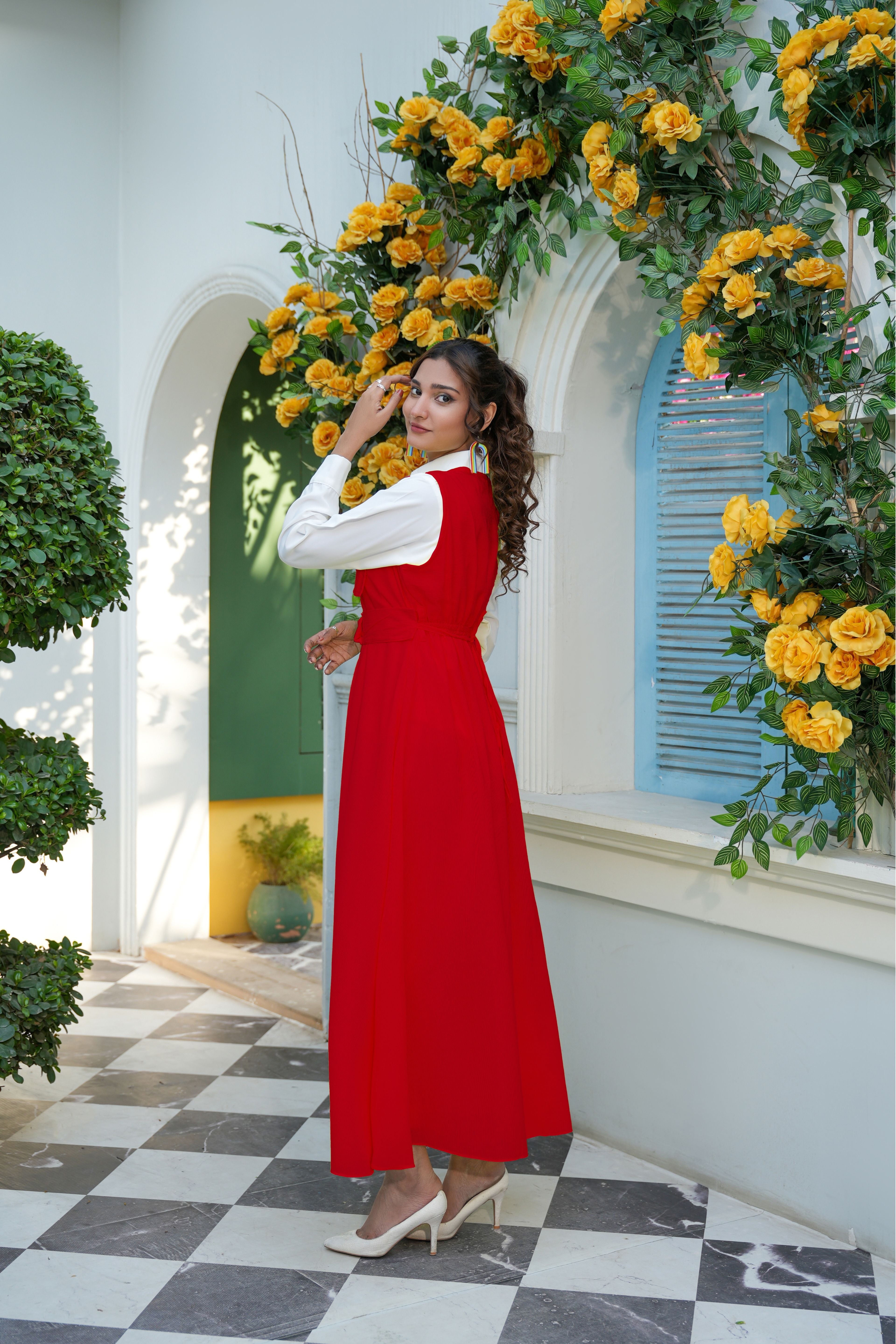 Pinafore Dungaree Overall Dress – Vintage Charm