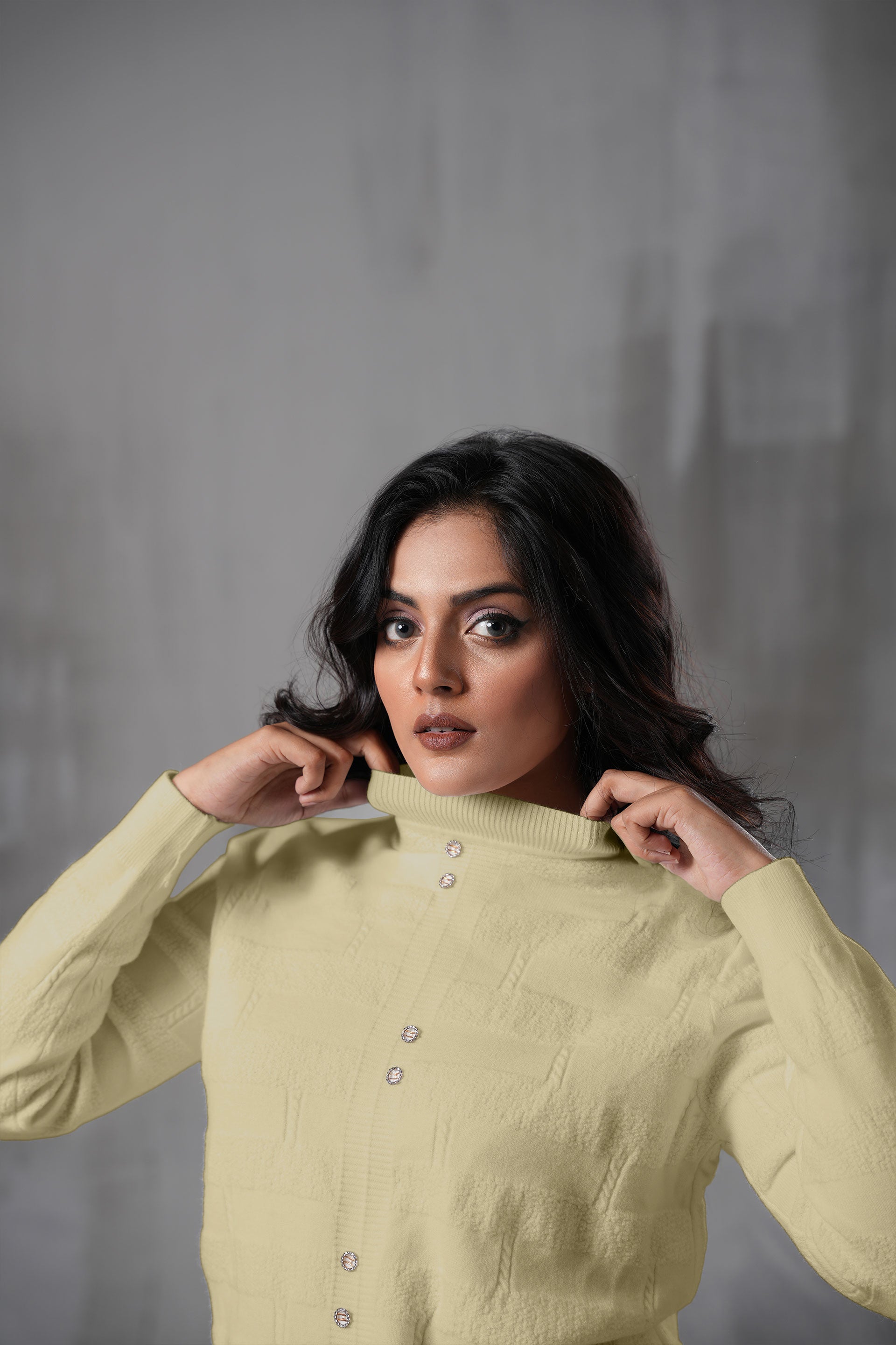 Classic Textured Knit Top