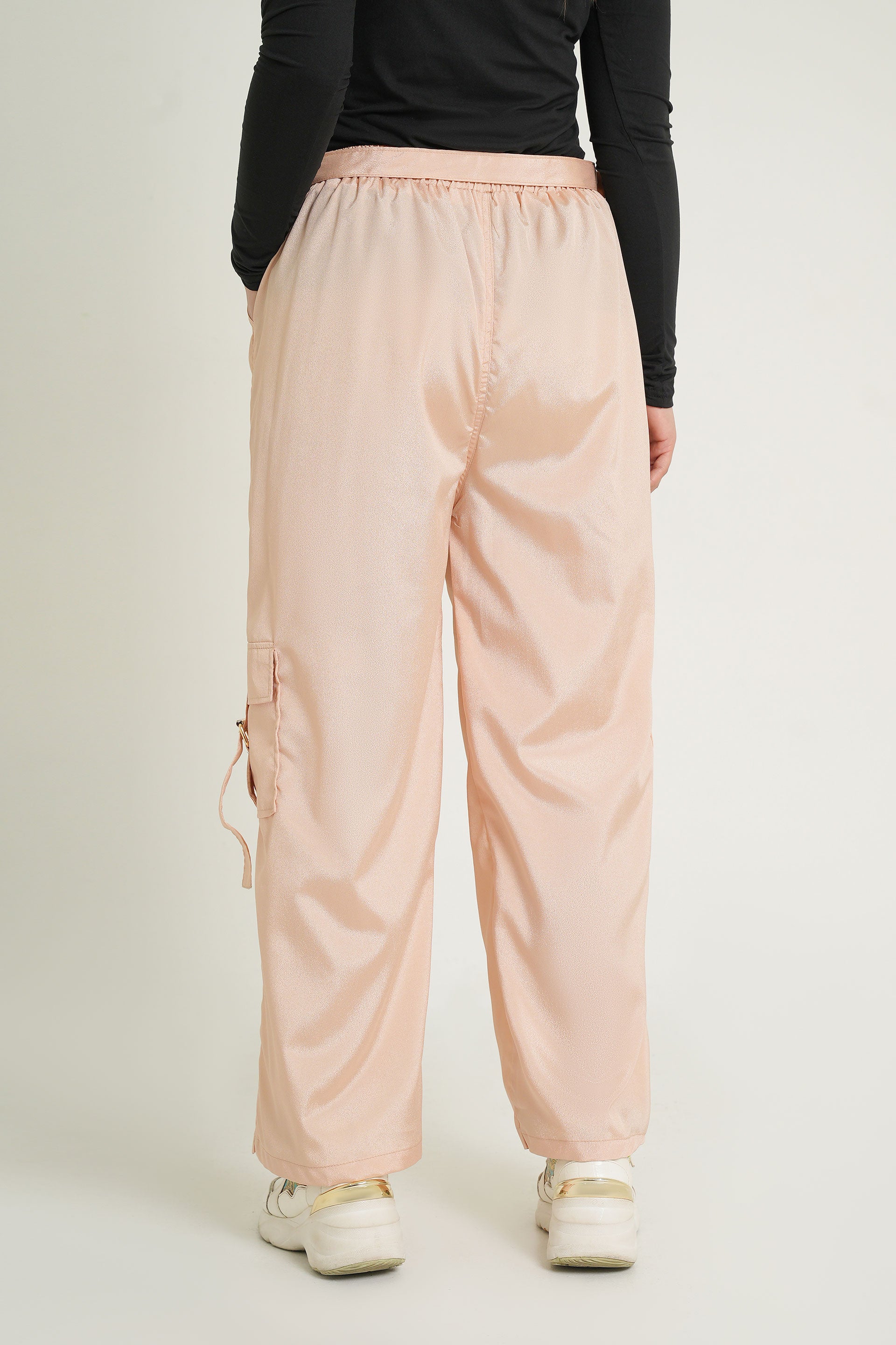 Satin Cargo Pants | Women's Cargo Pants | Cherry Chics