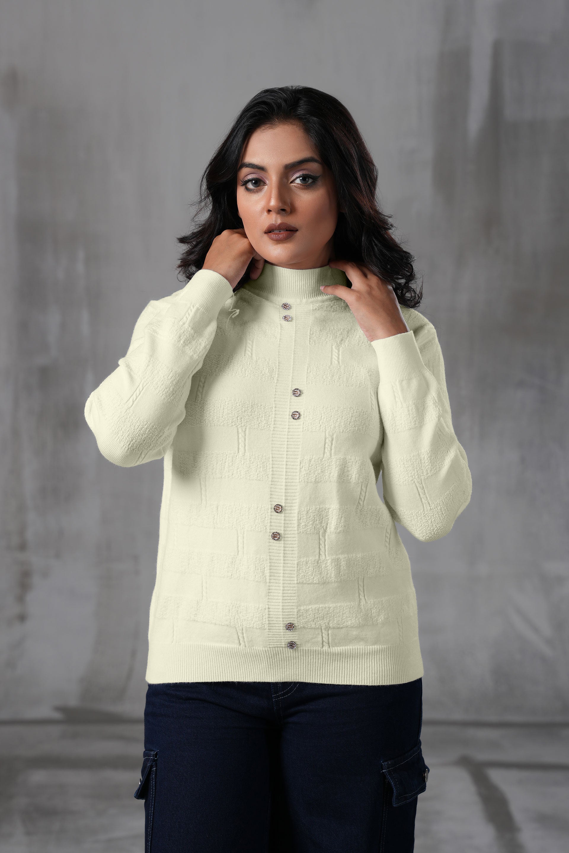 Classic Textured Knit Top