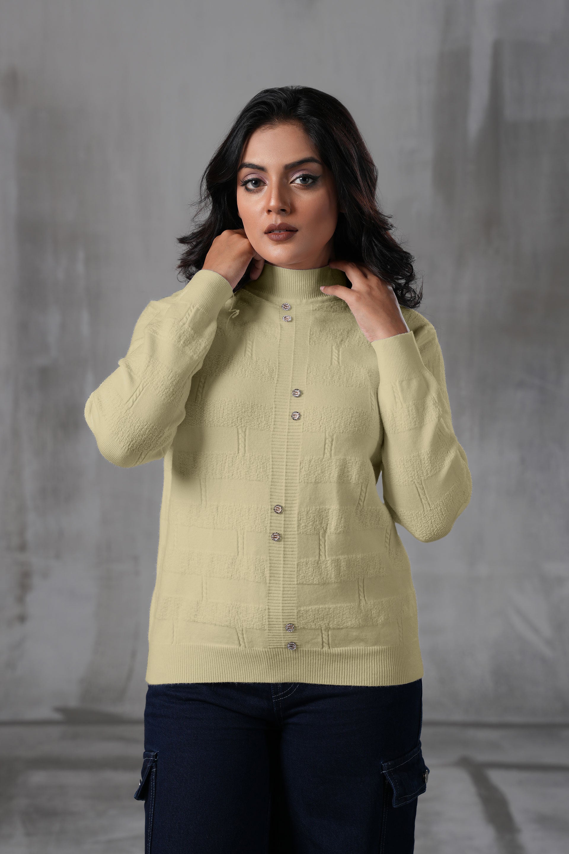 Classic Textured Knit Top