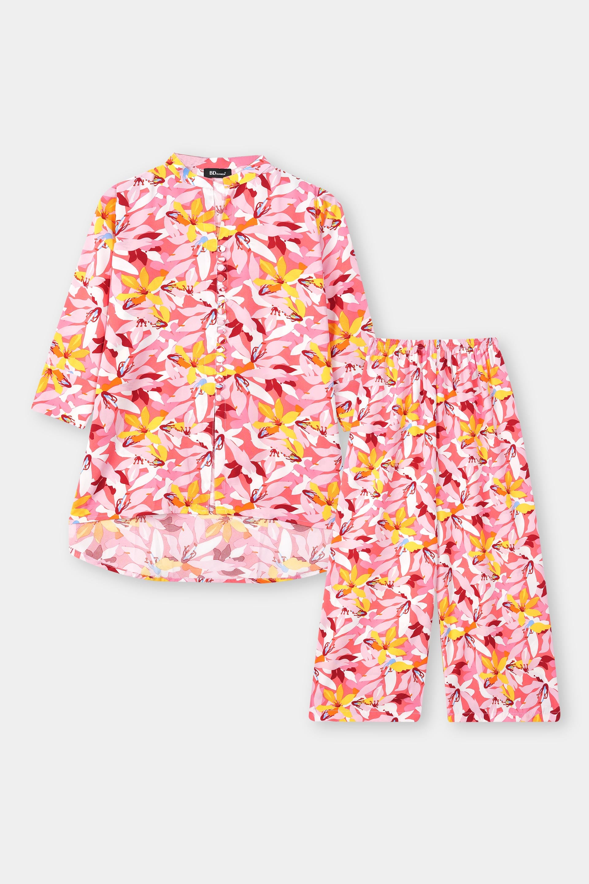 Printed Co-Ord Set | Floral Print Co-Ord Set | Cherry Chics