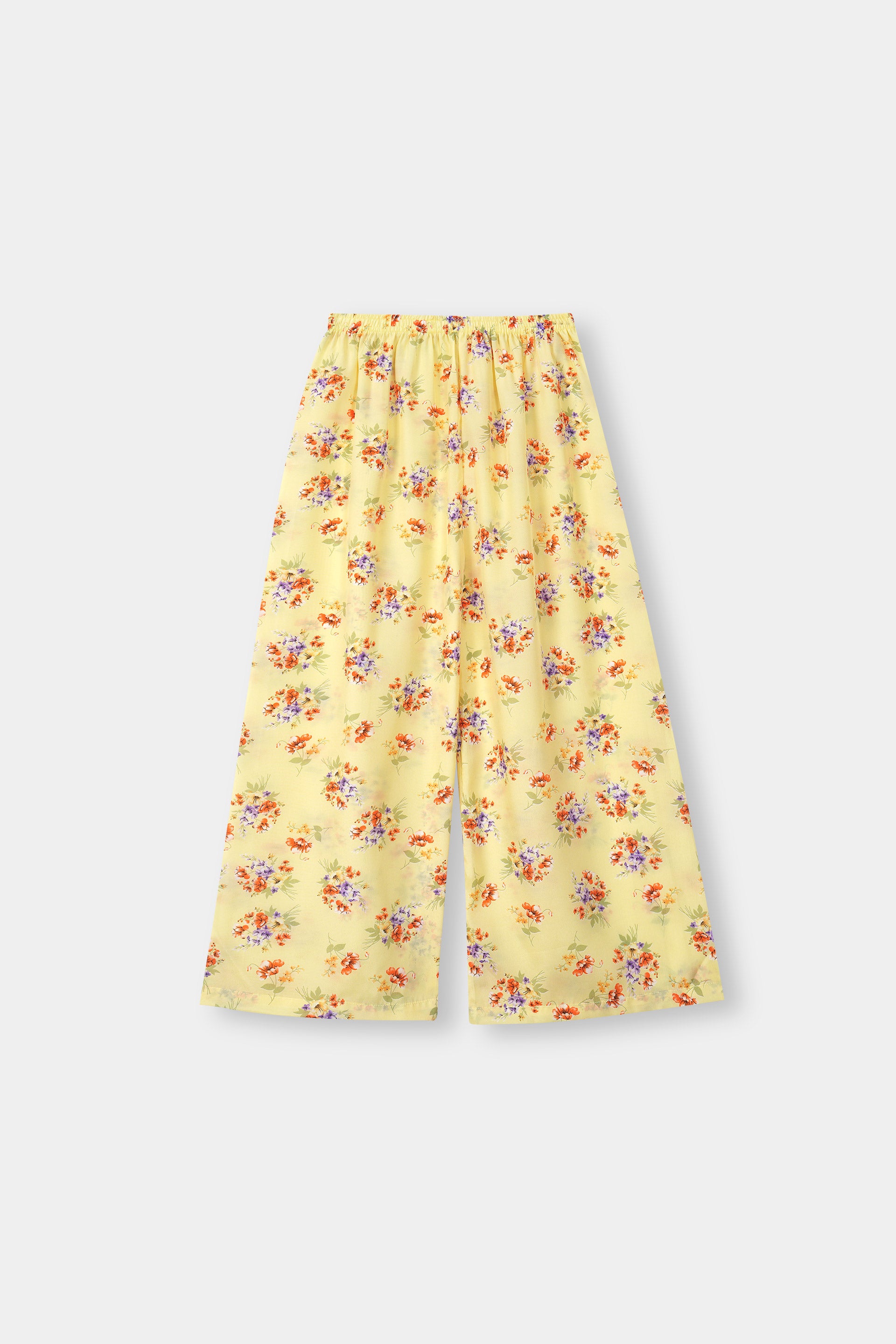 Floral Co-Ord Set | Yellow Co-Ord Set | Cherry Chics
