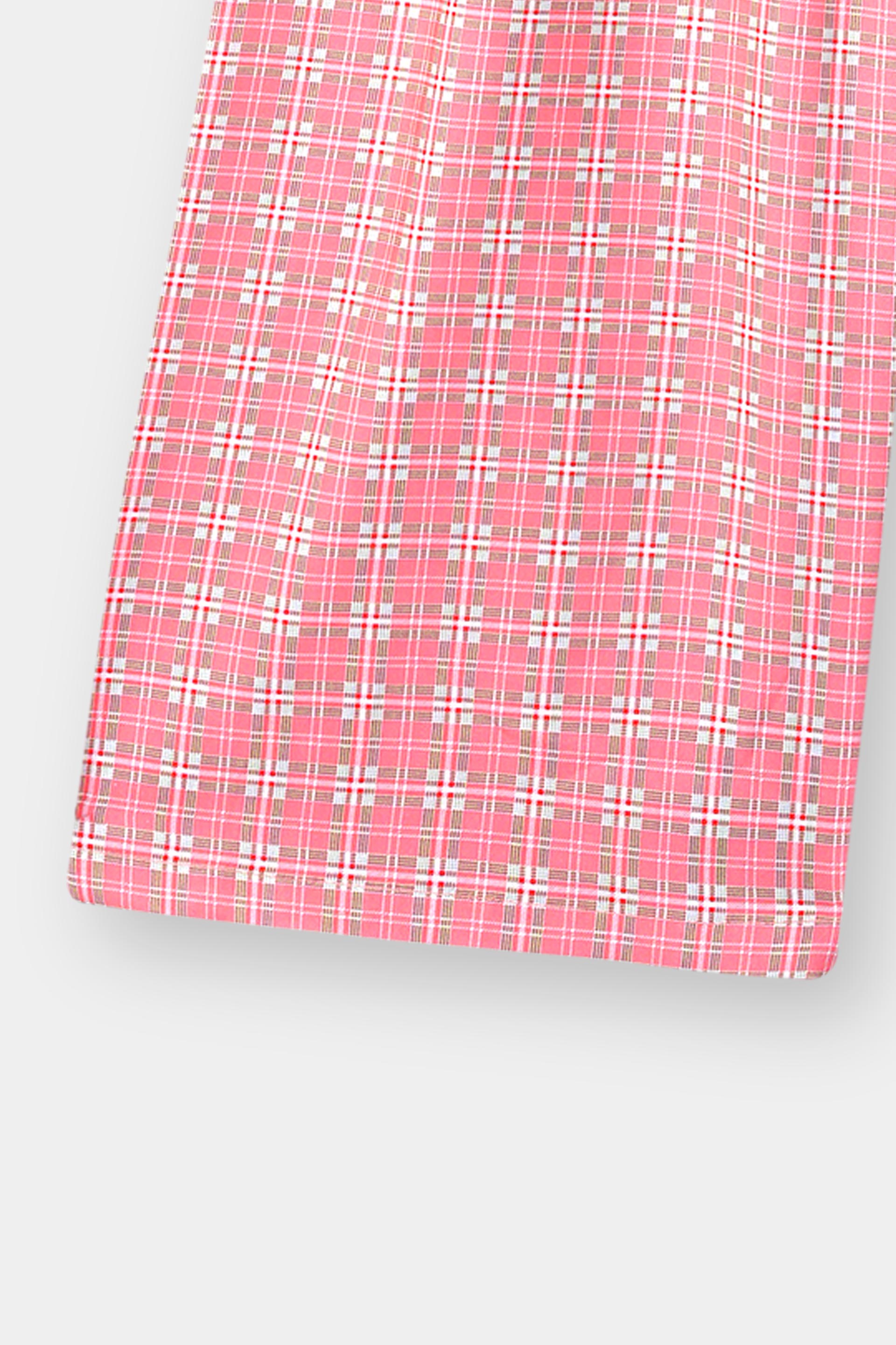 Pink Co-Ord Set | Plaid Co-Ord Set | Cherry Chics