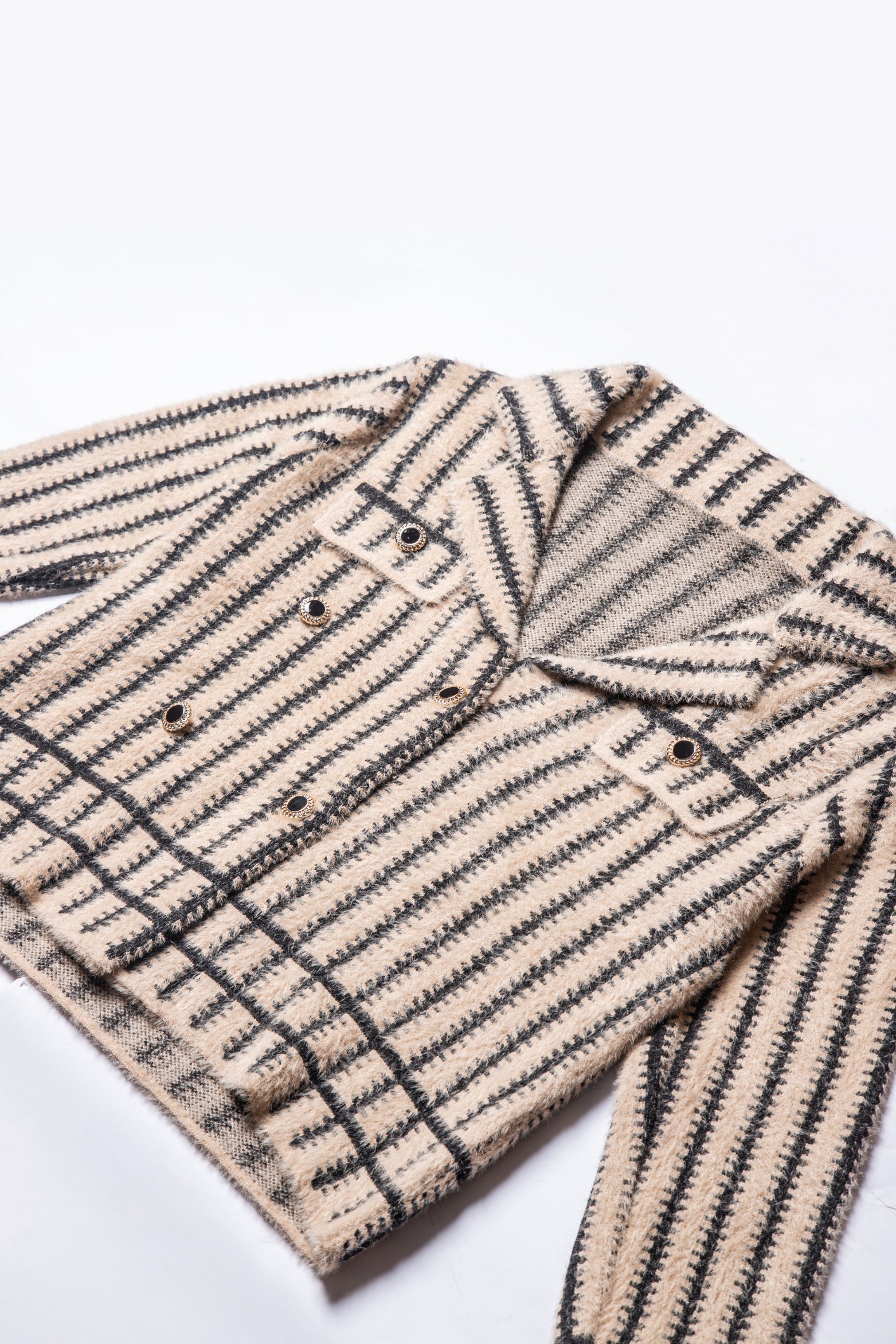 Minimal Luxe Pattern Coat