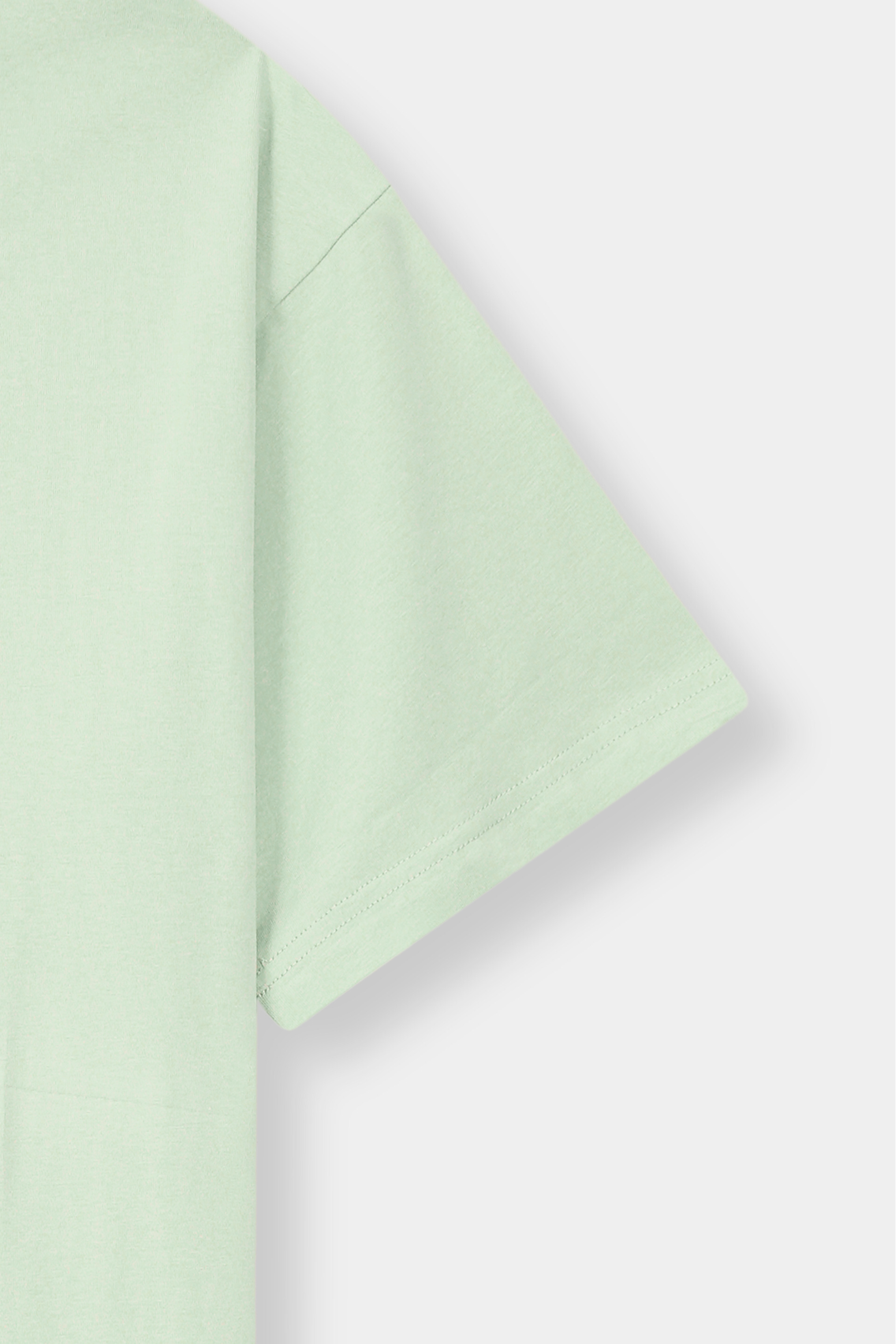 HELLO DROP SHOULDERS T-SHIRT