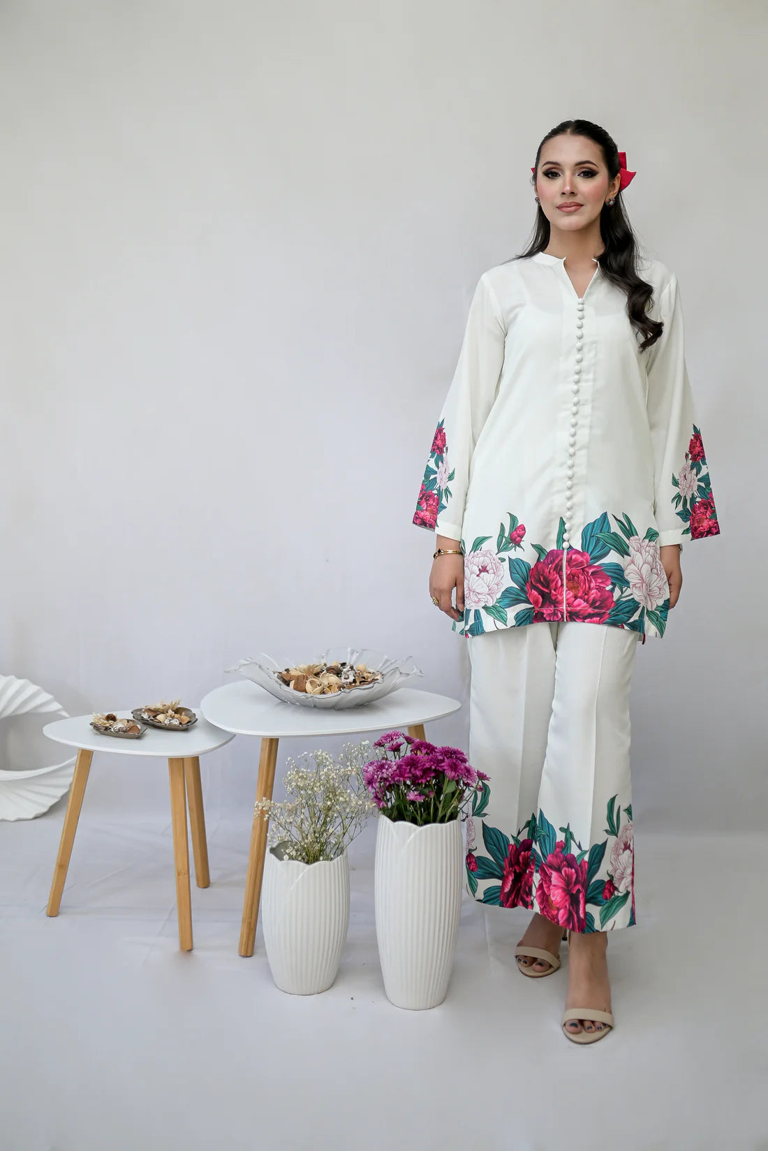 Floral Print Co-ord Set | Floral Co-ord Set | Cherry Chics