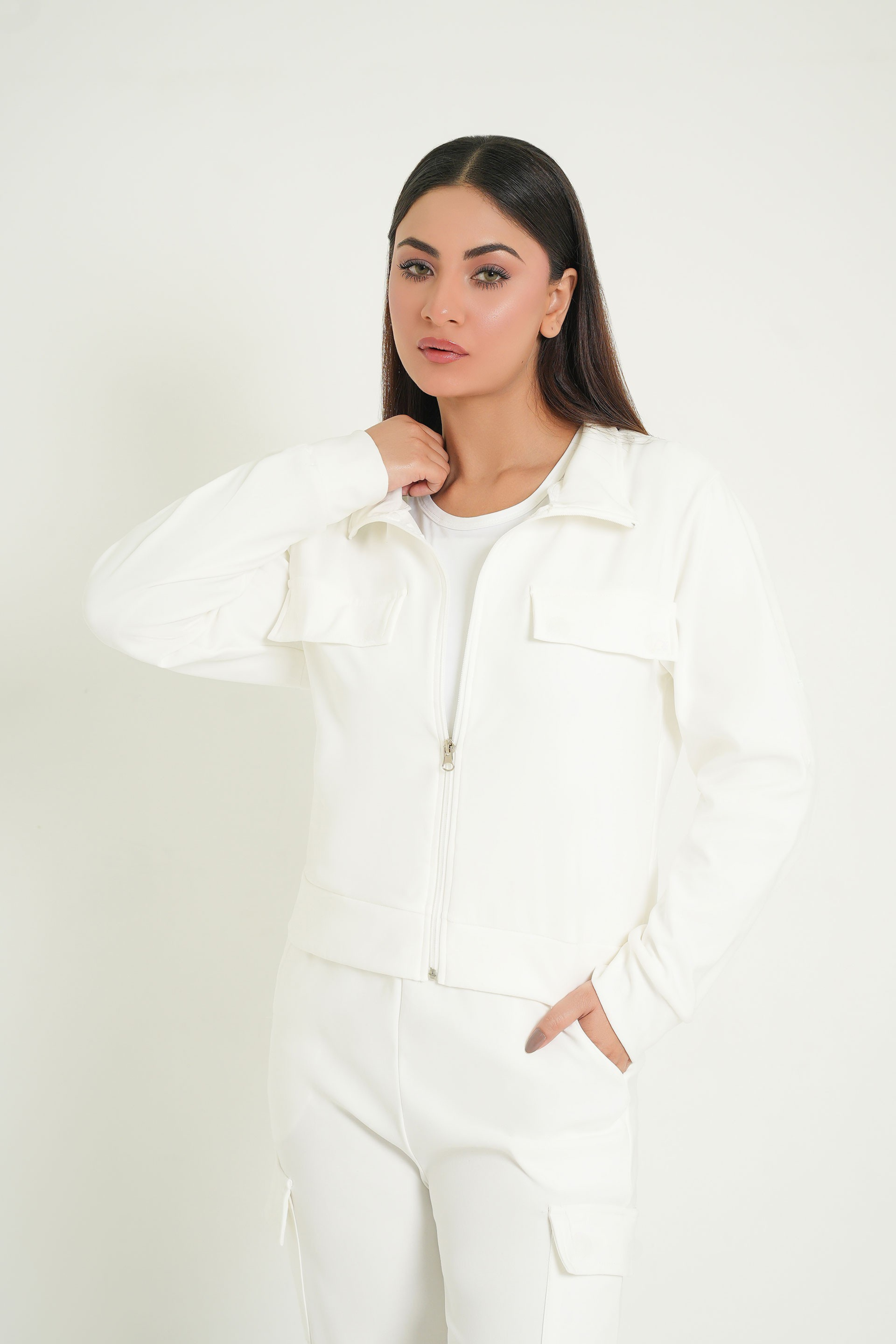 White Co-Ord Sets | Fleece Co-Ord Sets | Cherry Chics